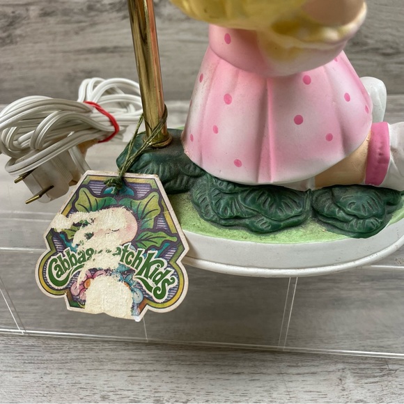 Vintage 1983 CABBAGE PATCH KIDS NIGHT LIGHT LAMP ORIGINAL 13'' TALL Works NWT - Picture 3 of 14
